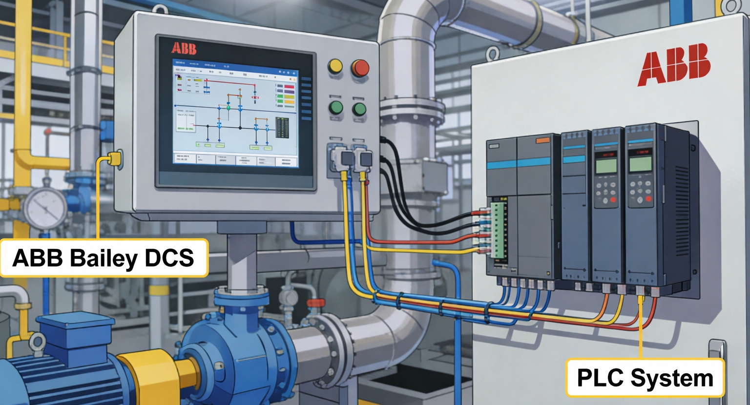 Legacy DCS in Real Plants: Architecture, PLCs, Survival
