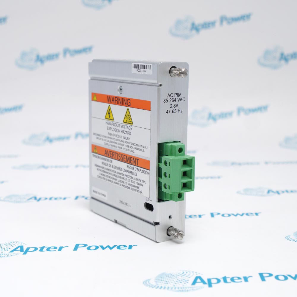 Bently Nevada 106M1081-01 Universal AC Power Input Module, product label