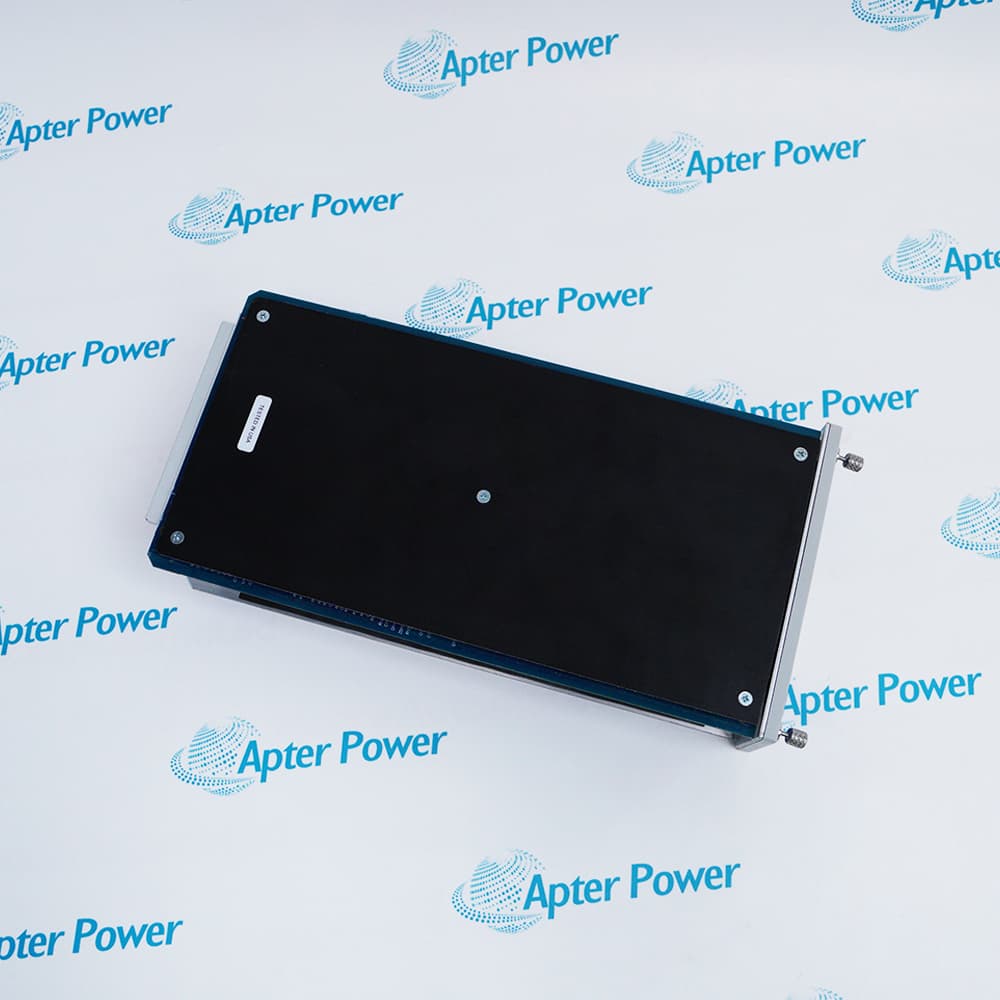 Bently Nevada 3500/15 106M2686-00 rack power module with ventilated metal housing and rear electrical connector