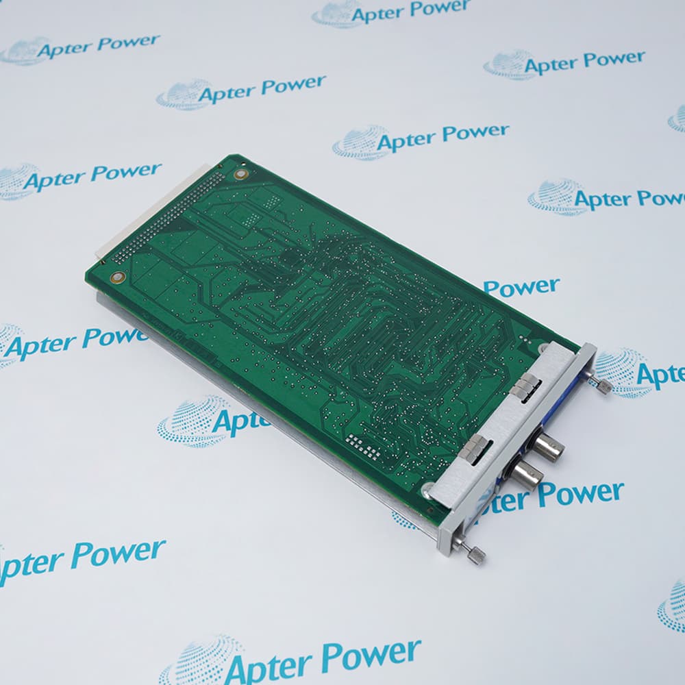 Bently Nevada 3500/25 149369-01 phase reference module with circuit board components and rack backplane connector