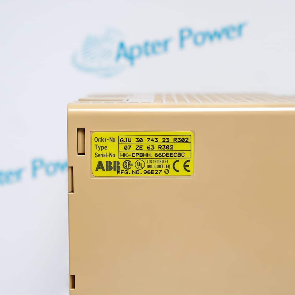 ABB 07ZE63R302 GJV3074323R302  