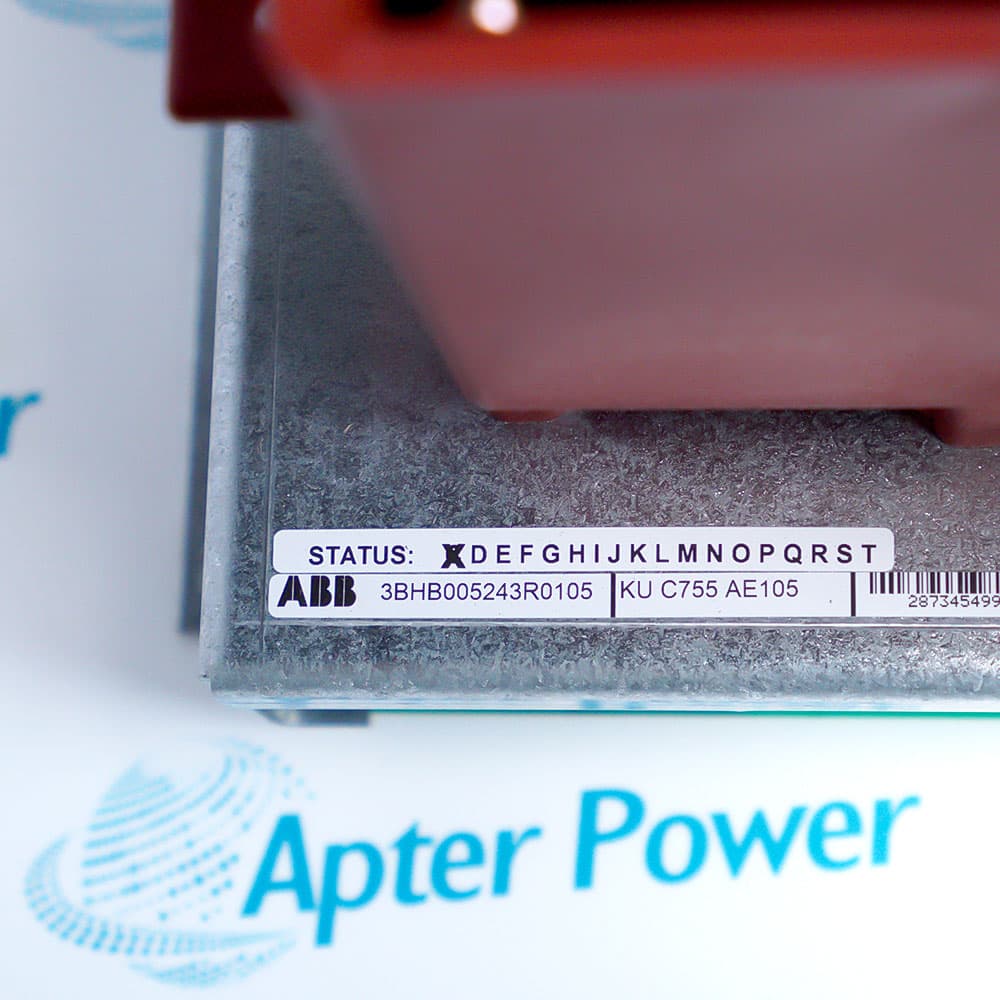 ABB 3BHB005243R0105 KU C755 AE105