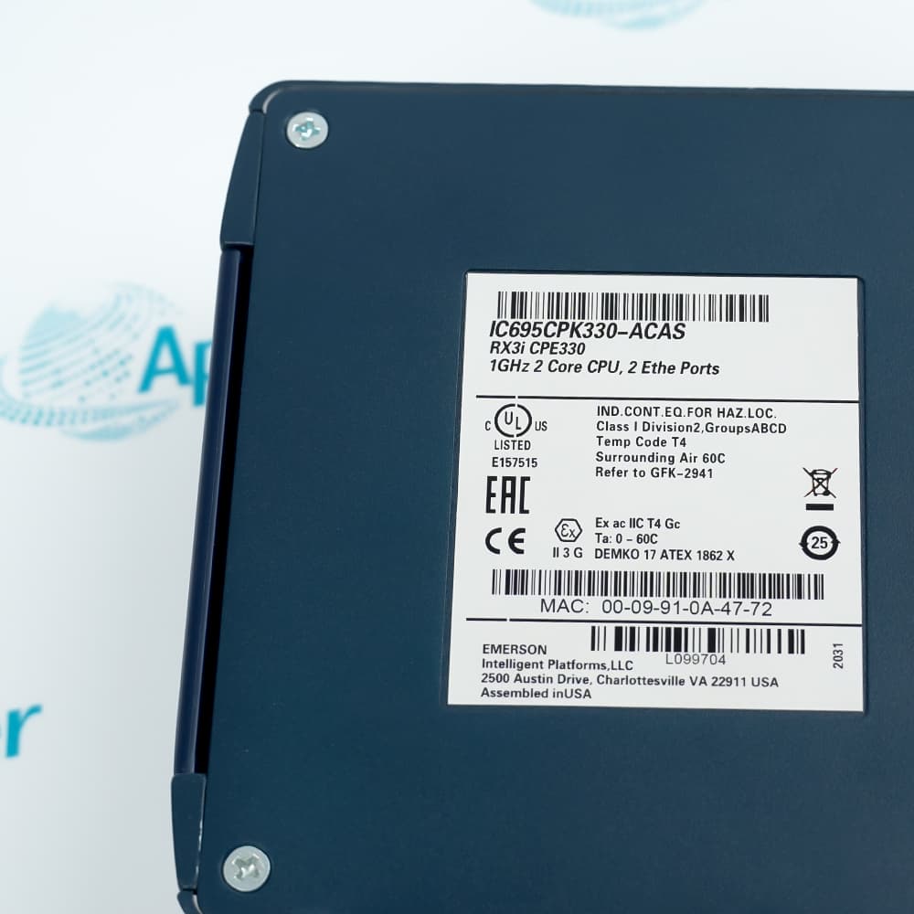 GE IC695CPK330-ACAS