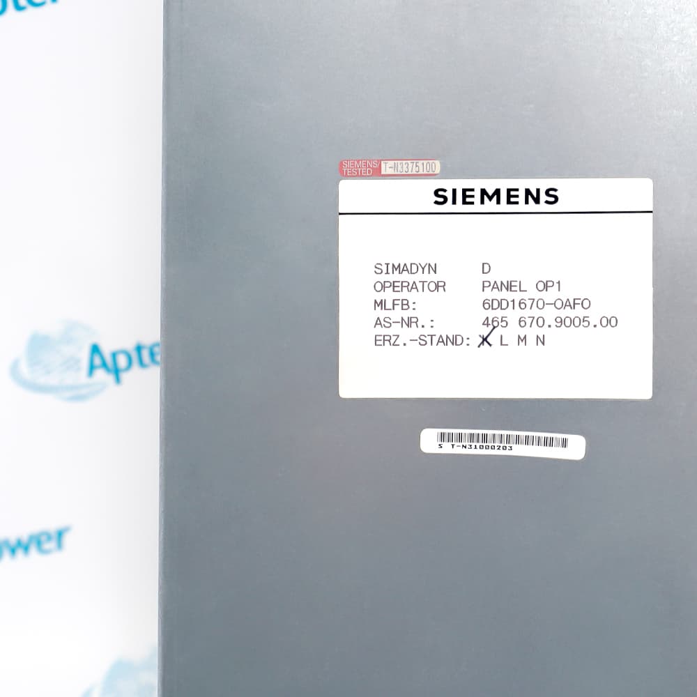 Siemens 6DD1670-0AF0