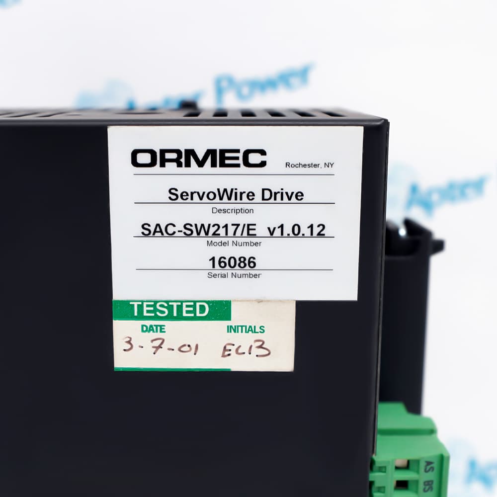 ORMEC SAC-SW217/EP SAC-SW217/E