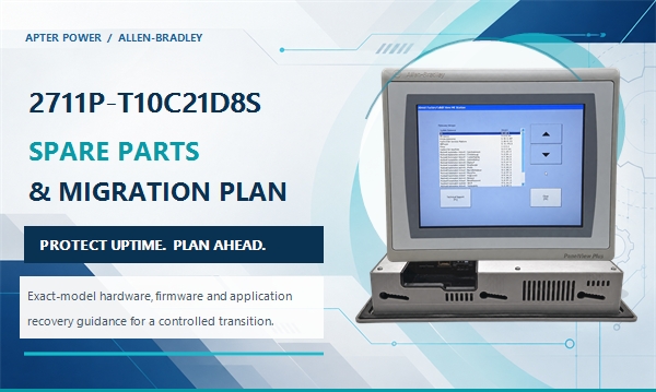 2711P-T10C21D8S Spare Parts and Migration Planning