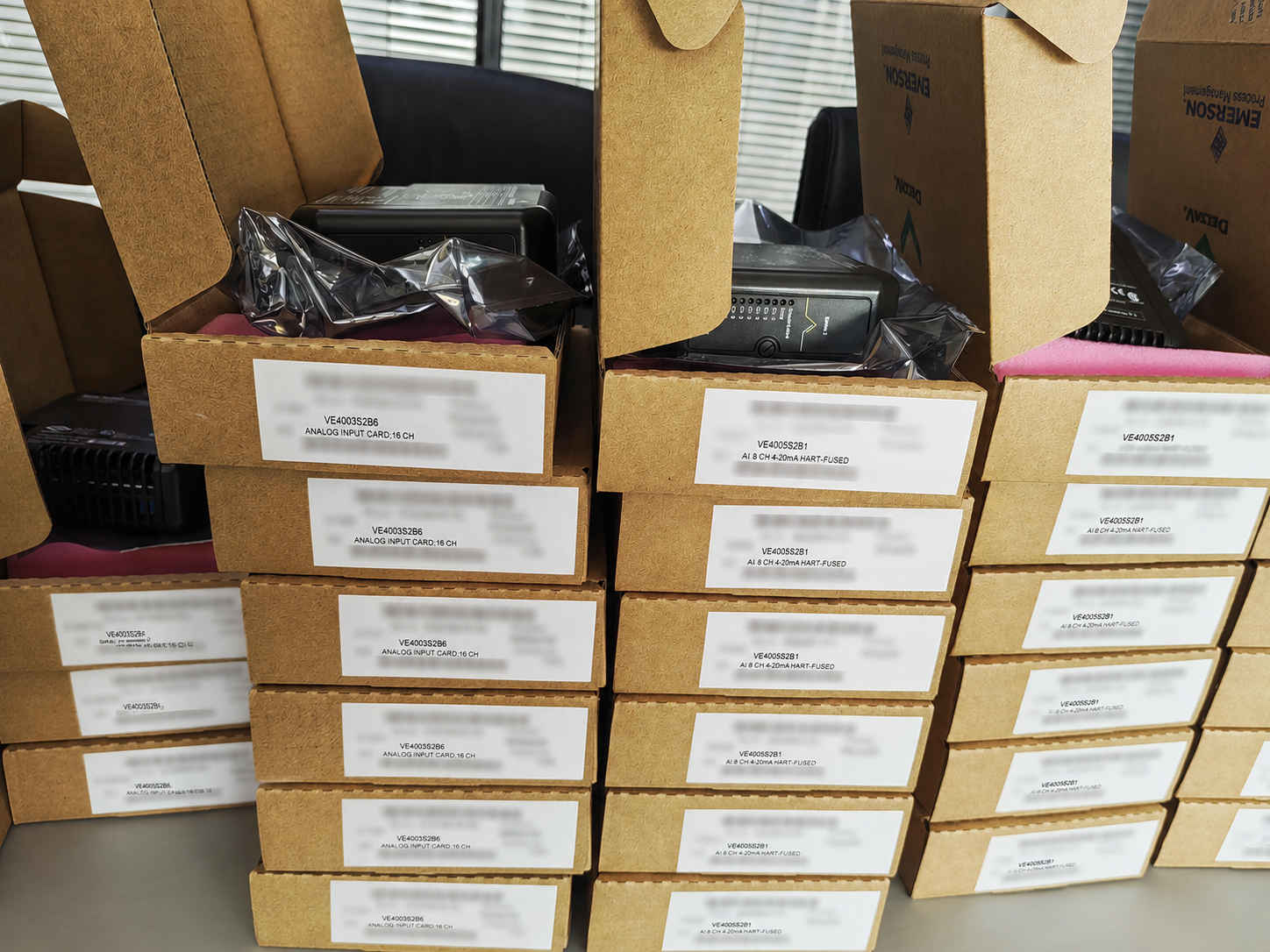 Emerson DeltaV products prepared for independent inspection