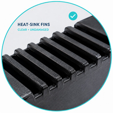 IS220PDIOH1A heat sink fin inspection
