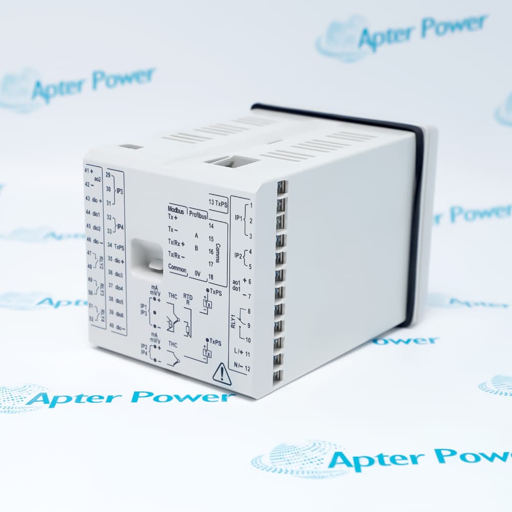 ABB CM30-100S0E0-STD rear terminals on Apter Power background